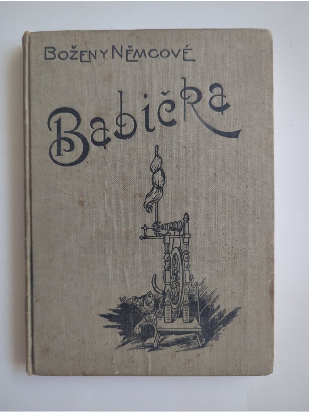 Babicka By Bozena Nemcova 1916 HC Antique Narodni Tiskarna Zivota Czech
